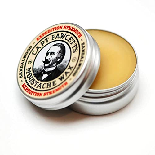 Il Capitano Fawcett Expedition Forza Moustache Cera Per Una Presa Più Solida Da 15 Ml, 1-Pack (1 X 15 Ml)