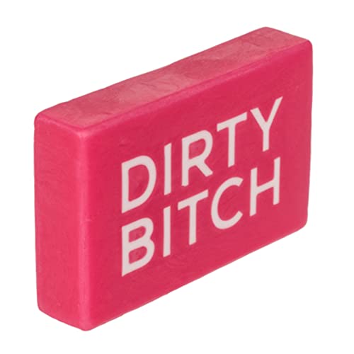 Saponetta Con Scritta Dirty Bitch 150G Profumata Alla Fragola Gadget Per Adulti