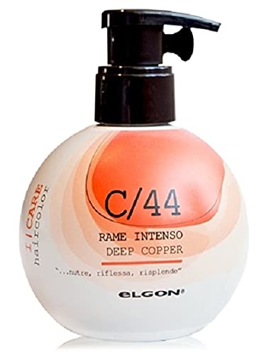 Elgon Haircolor I Care C/44 Maschera Color Rame Intenso Deep Copper 200 Ml