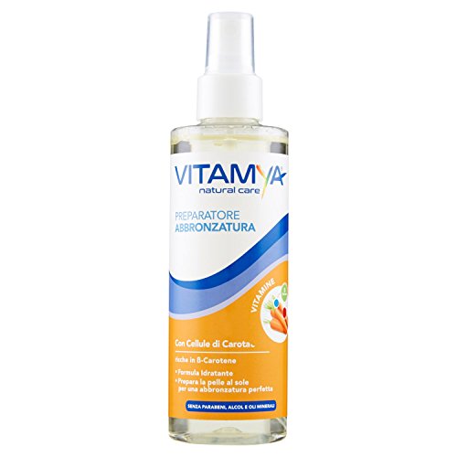 Vitamya Natural Care - Preparatore Abbronzatura, 200 Ml