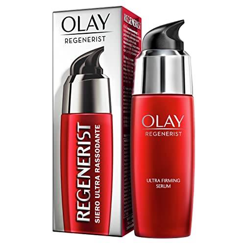 Olay Siero Viso Antirughe Con Acido Ialuronico Regenerist, Ultra Rassodante, Con Niacinamide E Vitamina B5, Idrata E Leviga, 50Ml