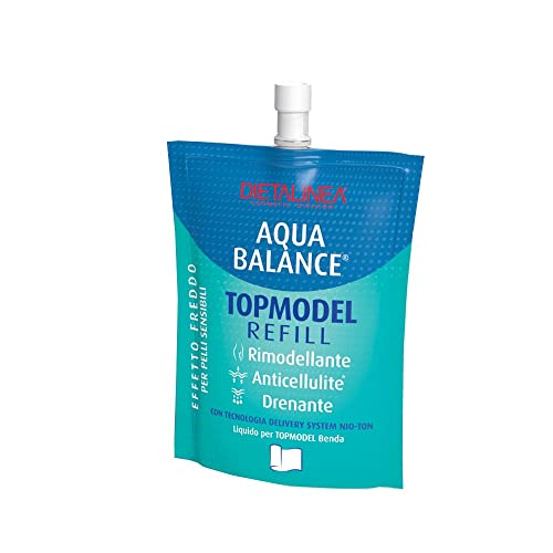 Dietalinea Aqua Balance - Top Model Liquido Per Benda Effetto Freddo, 200Ml