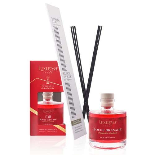 Diffusore D'Ambiente 500Ml - Profumo Ambiente Rouge Granade (Melograno) | Profumatore Per La Casa Luxurya Parfum