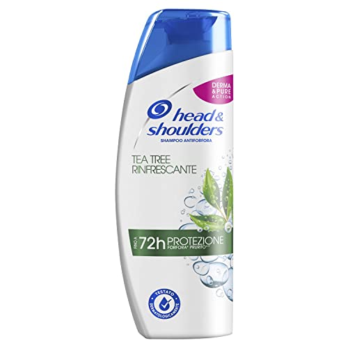 Head & Shoulders Tea Tree Rinfrescante Antiforfora Shampoo, 250Ml
