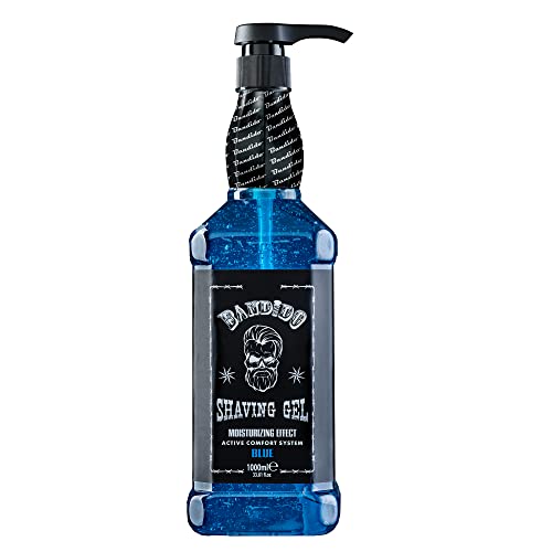 Bandido Shaving Gel Gel Da Barba 1000Ml (Red - Blue) (Blue)
