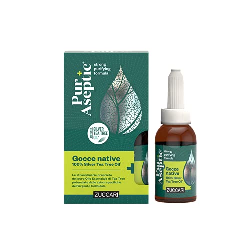Zuccari Puraseptic - Gocce Native 100% Silver Tea Tree Oil 20Ml
