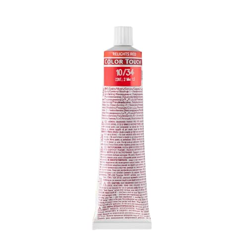 Wella Color Touch Vibrant Reds 10/34 60Ml - Colore Semi Permanente Senza Ammoniaca