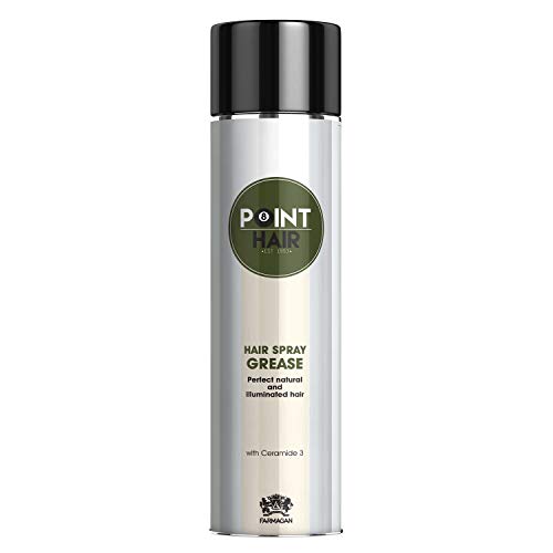 Farmagan Point Hair Spray Grease Lacca Per Capelli Lucidante Illuminante Con Ceramide 400Ml