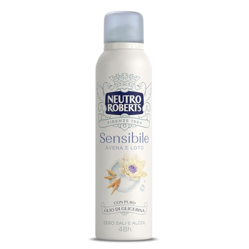 Neutro Roberts, Deodorante Spray Pelle Sensibile, 150Ml