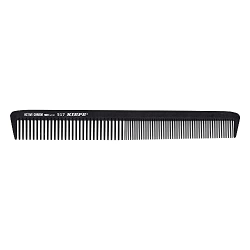 Pettine Per Capelli Professionale Active Carbon Fibre Serie 517 220X30Mm – Kiepe Italia