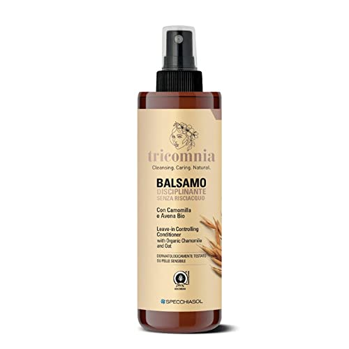 Specchiasol Tricomnia - Balsamo Capelli Disciplinante Senza Risciacquo, 100Ml