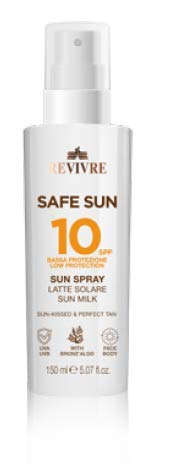 Latte Solare 10 Spf Safe Sun Revivre Solari 150Ml