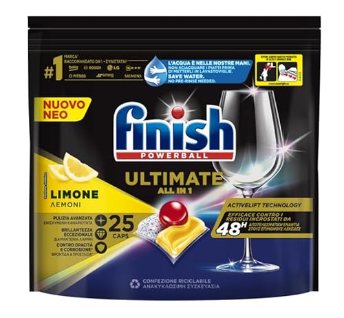 Finish Powerball Ultimate -All In 1"- Al Limone, 25 Caps