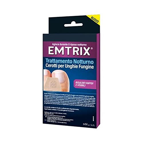 Efas Emtrix Cerotti Per Unghie Fungine Trattamento Notturno, 14 Cerotti