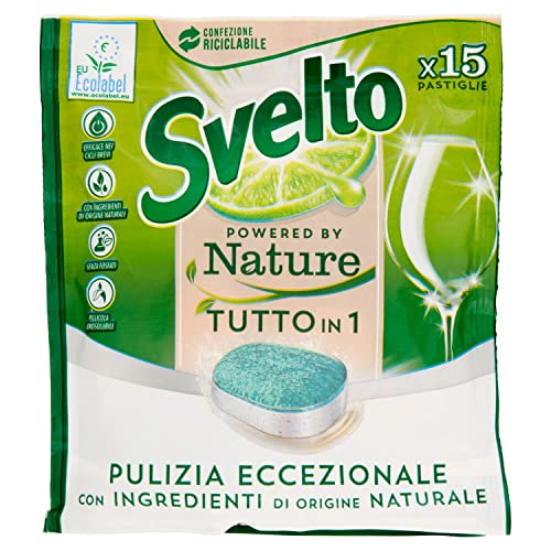 Svelto Powered By Nature, Tutto In 1, Confezione Da 15 Pastiglie