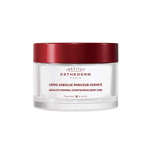 Institut Esthederm - Crema Corpo Tonificante Absolue Minceur-Fermeté - Crema Rassodante E Drenante Alla Caffeine - Rimodella La Silhouette - Vaso 200