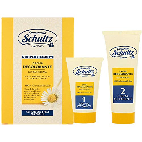 Schultz Crema Naturale Decolorante Ml 50+25, Schiarisce I Peli Superflui