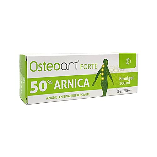 Farmac-Zabban Osteoart - Emulgel Arnica 50% Azione Lenitiva Rinfrescante, 100Ml