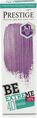 Vip'S Prestige Be Extreme | Tonalizzante Semipermanente Per Capelli 40 Viola | Pigmento Puro | Aggiunge Colore Ai Capelli Decolorati O Grigi | Senza A