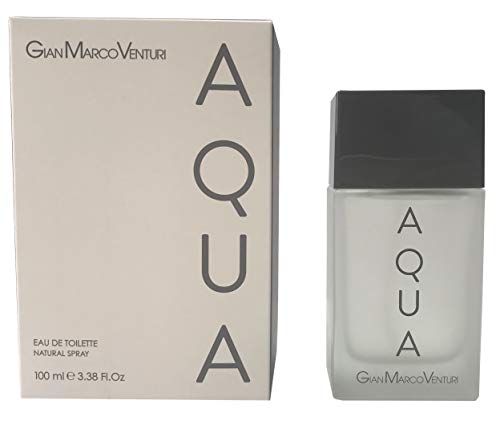 Gian Marco Venturi Gmv Aqua Eau De Toilette Ml.100 Spray 3,38 Fl.Oz Pour Homme