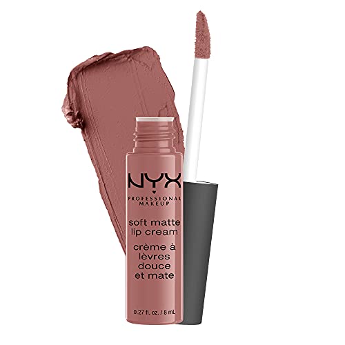 Nyx Professional Makeup Soft Matte Lip Cream, Tinta Labbra Finish Matte, Formula Cremosa, Colore Extra Pigmentato, Lunga Tenuta, Tonalità Los Angeles