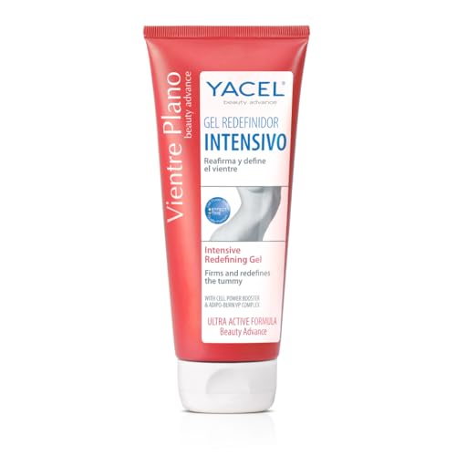 Yacel Pancia Piatta | Gel Snellente Intensivo | Snellisce E Definisce Il Ventre | 200 Ml.