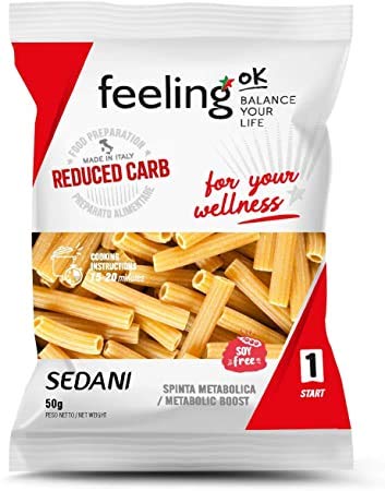 Feeling Ok Sedani Low Carb 7 X 50 Grammi Pasta Proteica