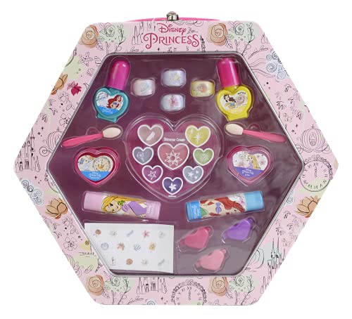Markwins Princess Royal Makeup Case, Borsa Di Makeup Delle Principesse Per Truccarsi Dalla Testa A Piedi, Divertente Kit Makeup, Accessori Colorati, G
