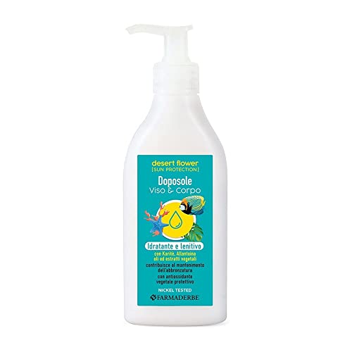 Farmaderbe Desert Flower - Doposole Idrantante E Lenitivo, 250Ml