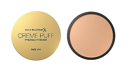 Max Factor Crème Puff Polvere Pressata, 50 Naturali, 14G
