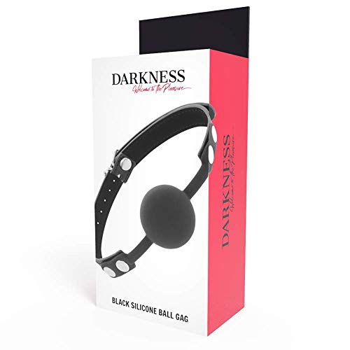 Darkness Mordaza Silicona Negro