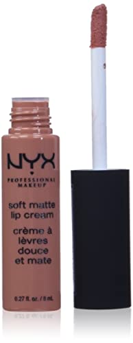 Nyx Professional Makeup Soft Matte Lip Cream, Finish Matte E Cremoso, Colore Extra-Pigmentato, Long Lasting, Tonalità: Stockholm