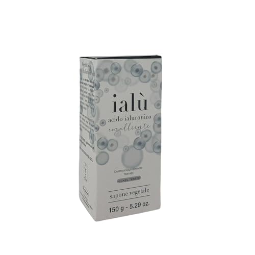 La Dispensa Ialù - Sapone Vegetale Emolliente Con Acido Ialuronico, 150G