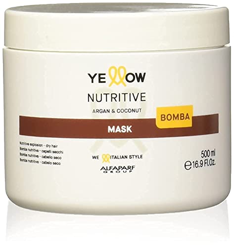 Maschera Nutritiva Per Capelli Secchi - Nutritive Bomba - Yellow Alfaparf Group - 500 Ml