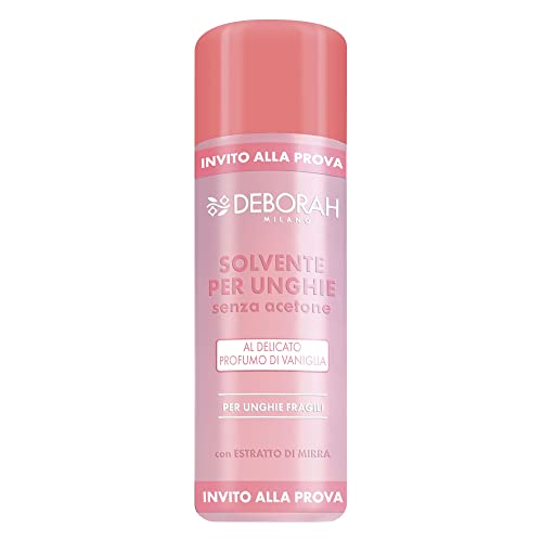 Deborah Smalto Solvente Senza Acetone, 120 Ml