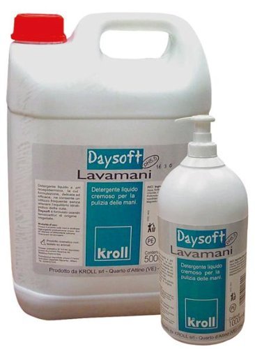 Detergente Liquidocremoso Lavamani Daysoft 1 Litro Con Dosatore