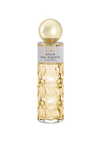 Parfums Saphir Siloé De Saphir Eau De Parfum Con Vaporizzatore Da Donna, 200 Ml