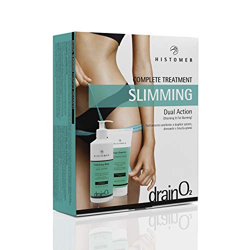 Histomer Kit Trattamento Iper Drenante, Draino2, Crema Anticellulite Forte - Crema Rassodante Corpo, Snellente E Scrub Corpo Osmotico