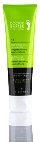 Histomer - P-1 Anti Callosità Crema Piedi 100 Ml - Crema Talloni Screpolati - Crema Piedi Secchi Screpolati - Efficace Contro Inspessimenti, Callosità