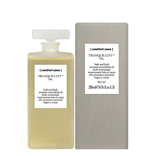 Comfort Zone Tranquillity Oil, Olio Aromatico Nutriente Per Il Corpo E Il Bagno, 200 Ml