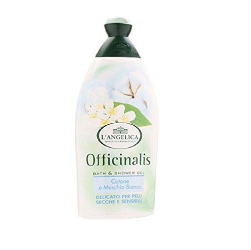 L 'Angelica Gel Schiuma Cotone E Muschio Bianco Bagno Schiuma Da Bagno Schiuma 500 Ml