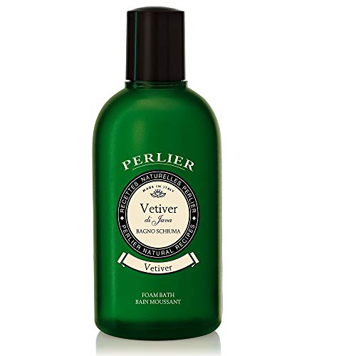 Perlier Ricette Naturali, Bagno Schiuma Vetiver Di Java, Neutro, 500 Millilitro