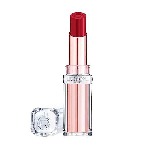 L'Oréal Paris Rossetto Lunga Durata Color Riche Shine, Colore Pieno, Finish Effetto Laccato, 350 Insanesation, Confezione Da 1