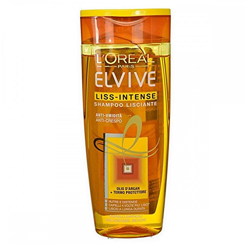 Elvive Liss-Intense Shampoo Lisciante 400 Ml Capelli Secchi E Difficili Da Lisciare