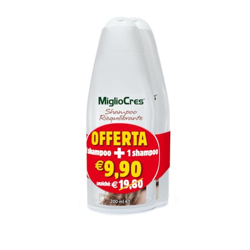 Migliocres Shampoo Riequilibrante - 200 Ml + 200 Ml Omaggio