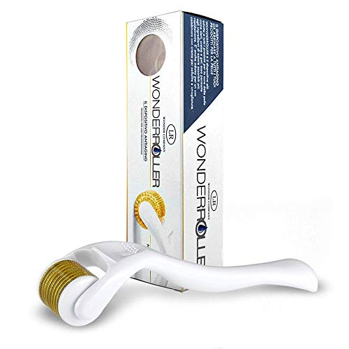 Wonder Roller, Dispositivo Antiaging Con Micro-Needling System, 540 Micro-Aghi Da 0,3Mm - Wonder Company