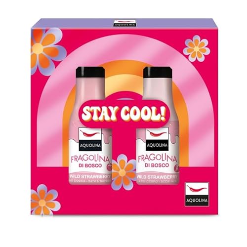 Aquolina Fragolina Di Bosco Bagno Doccia 125Ml E Latte Corpo 125Ml