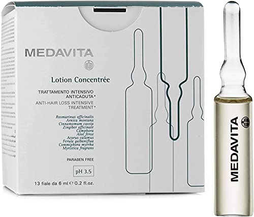 Medavita, Lotion Concentrée, Trattamento Intensivo Anticaduta, Ph 3.5, 13 Flx6 Ml