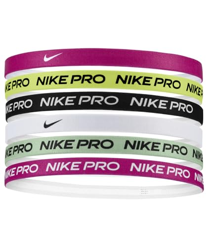 Nike Printed Headbands 6Pk Elastici Fasce Per Capelli Sport