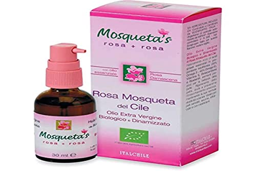 Mosqueta'S Olio Di Rosa Muscata Salvaggio Del Cile + Rosa Damas
